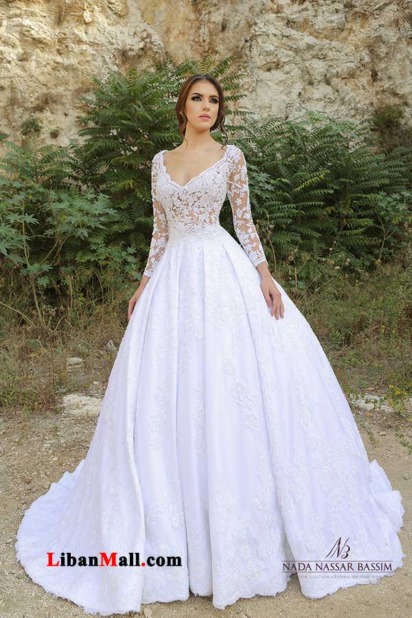 Nada Nassar Bassim Haute Couture wedding dresses 2017