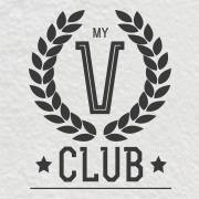 V Club. logo