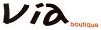 Via Boutique. logo