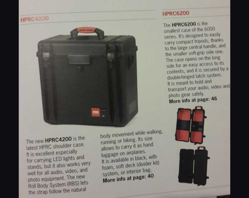 Gulbenk Corporation, Photographic Equipment & Cases