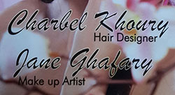 Charbel Khoury & Jane Ghafary, Beauty Center, Hair stylists, makeup artist, nail artists