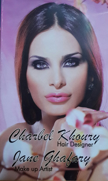 Charbel Khoury & Jane Ghafary, Beauty Center, Hair stylists, makeup artist, nail artists