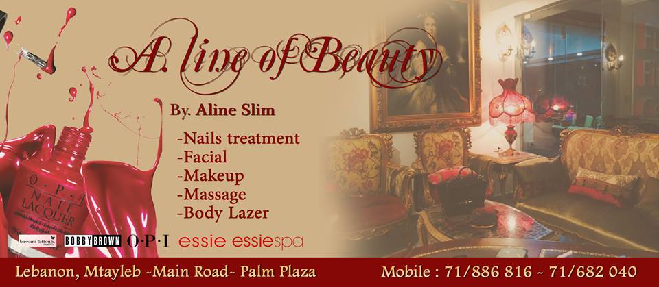 A. Line of Beauty,makeup artists, nail artist in Lebanon, creative manicure & Pedicure, Massage in Lebanon, spa in Lebanon