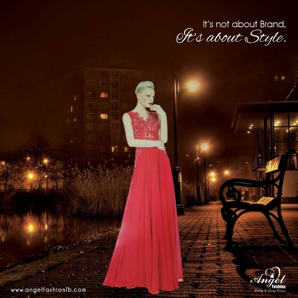 Angel Fashion wedding dress