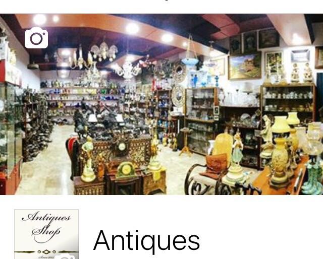 antiques shop, hand made jewelry, silver and bronze statues, old paintings, old chandeliers, all kinds of crystals