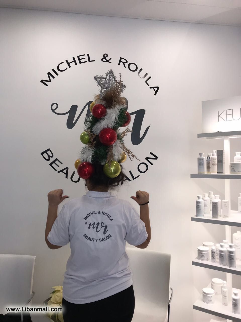 Michel & Roula Beauty Salon- Merry Christmas 2017