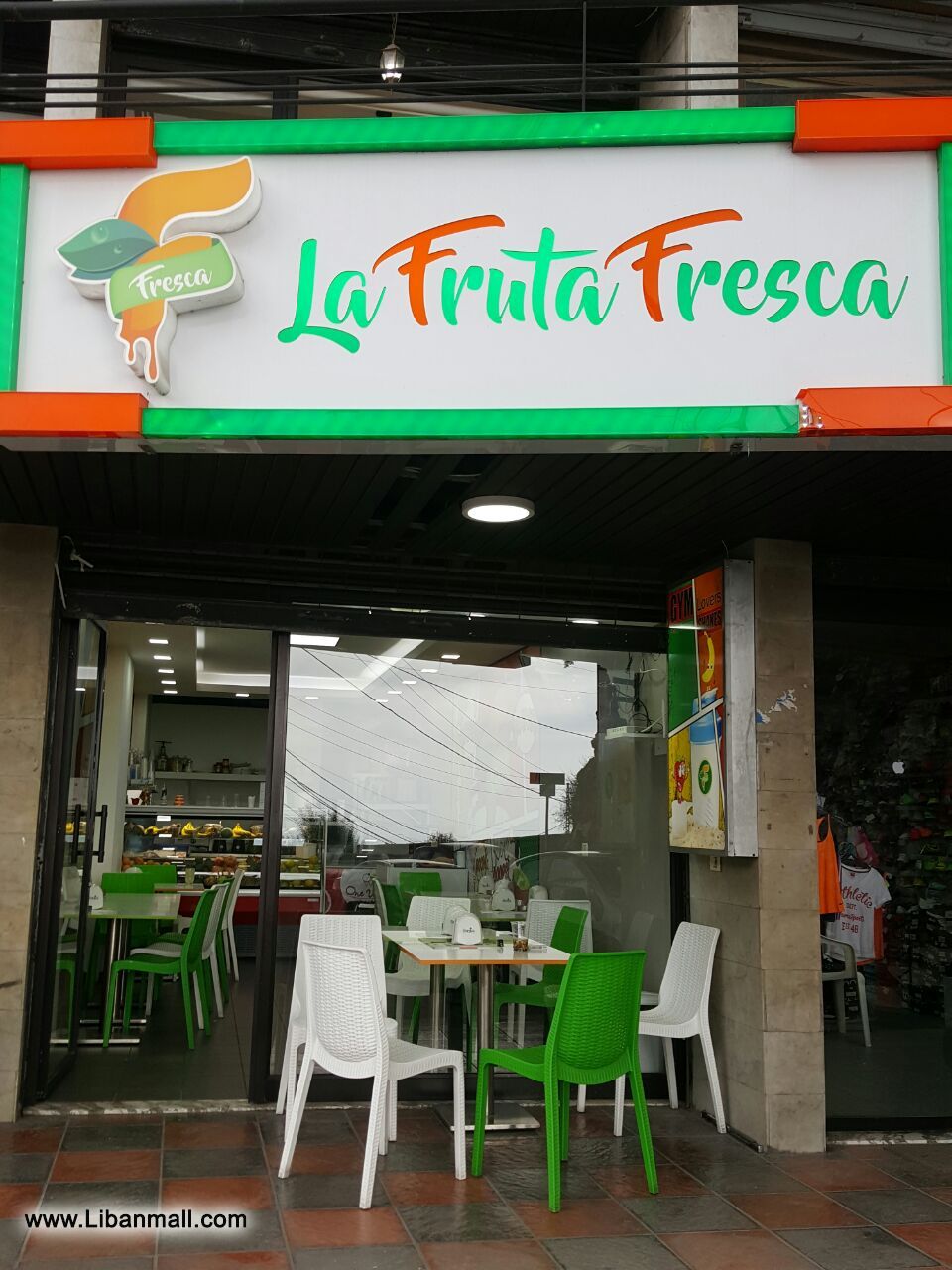 la fruta fresca, cafe resto