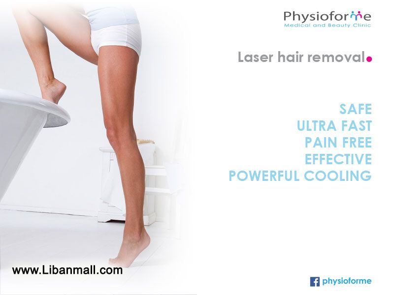 Physioforme beauty center, Laser hair removal