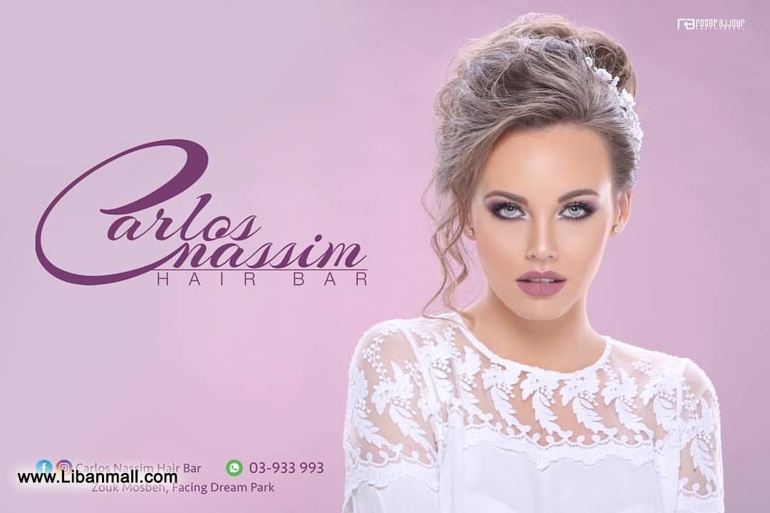 Carlos Nassim hair bar, hair treatment, up & style, nails, makeup