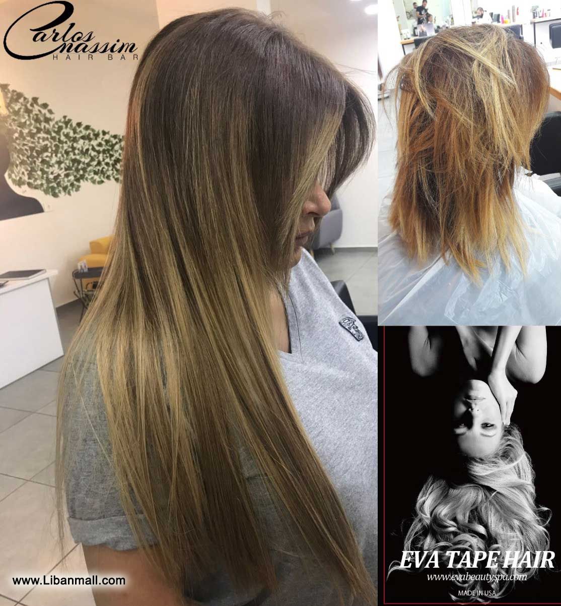 Carlos Nassim hair bar, hair treatment, up & style, nails, makeup