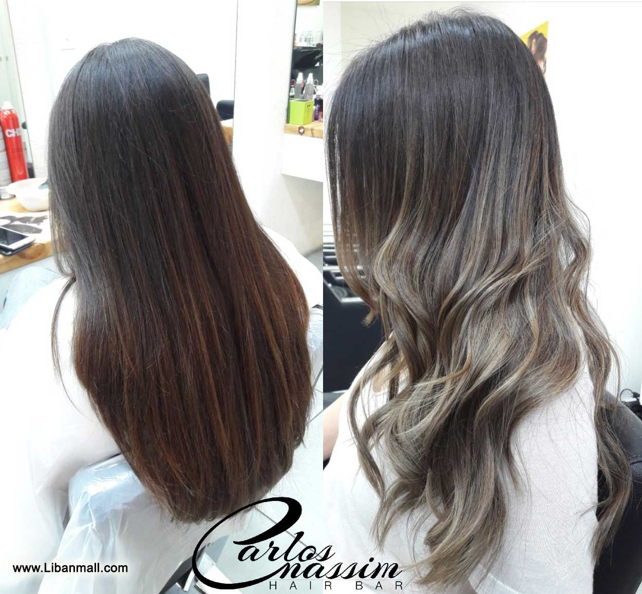 Carlos Nassim hair bar, hair treatment, up & style, nails, makeup