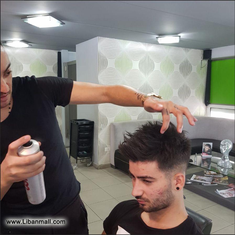 Salon Rony Bou Malhab, barber shop and men's beauty salon Lebanon