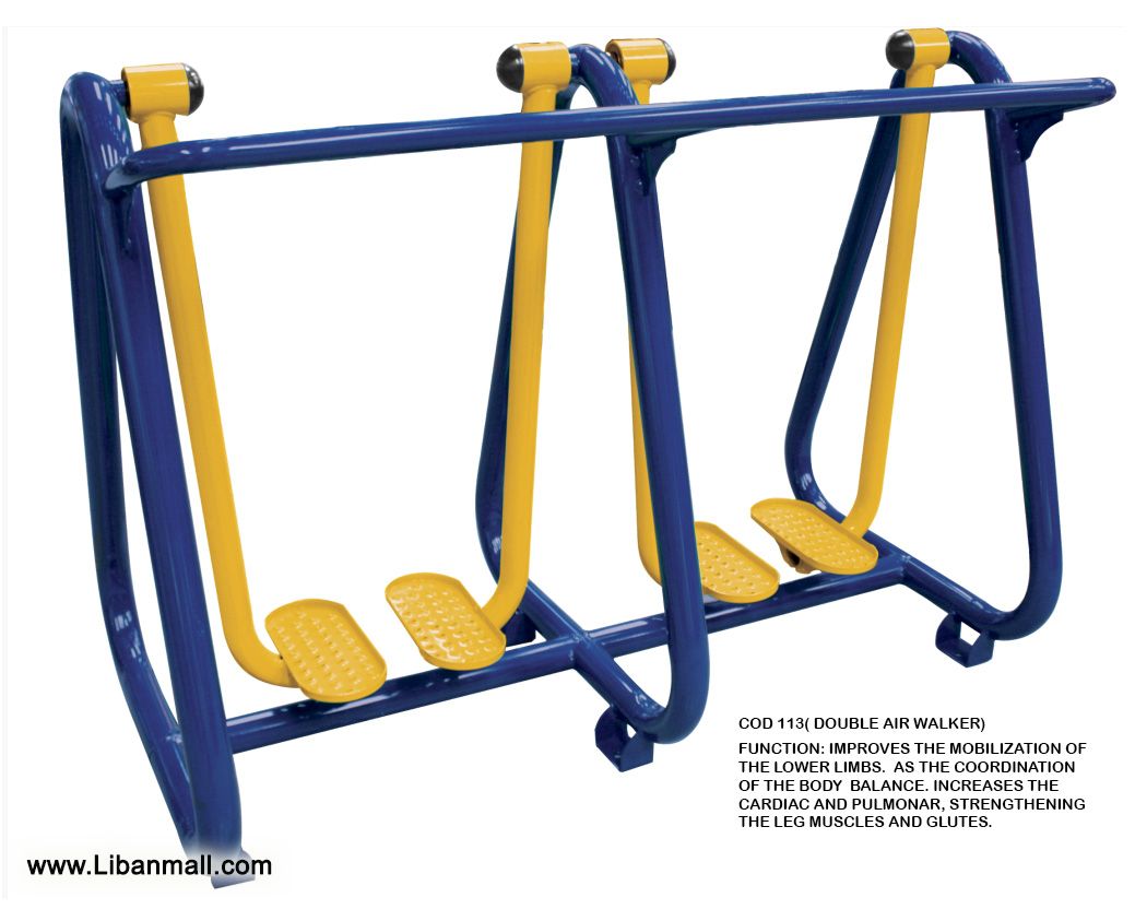 Ingenieria Saab, outdoor gym equipment distributor, DOUBLE AIR WALKER