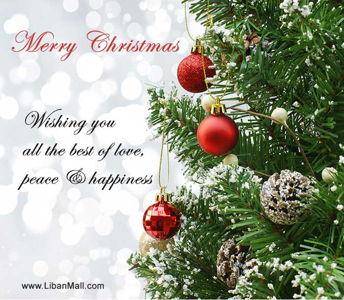 Christmas tree card