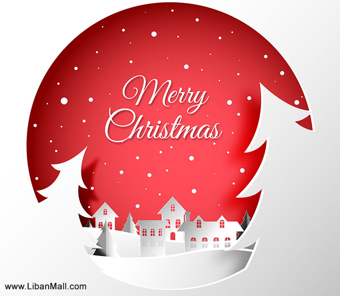 snowball christmas card