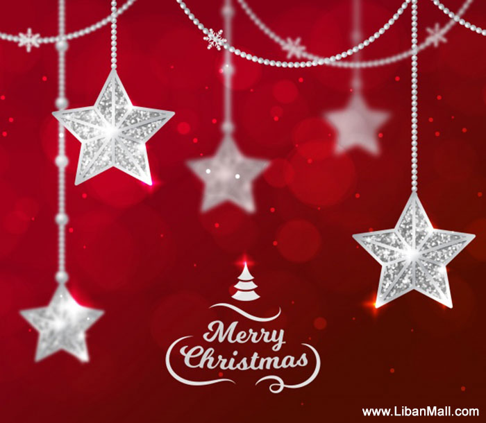 red christmas card 