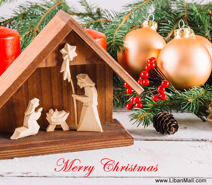 christmas decorations card